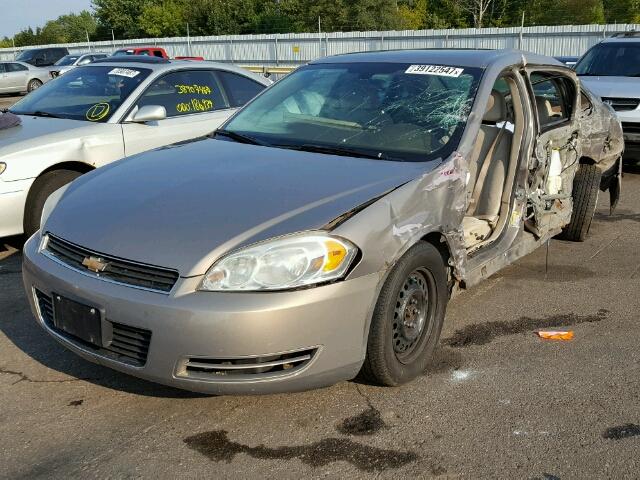 2G1WB55K169229130 - 2006 CHEVROLET IMPALA LS BROWN photo 2