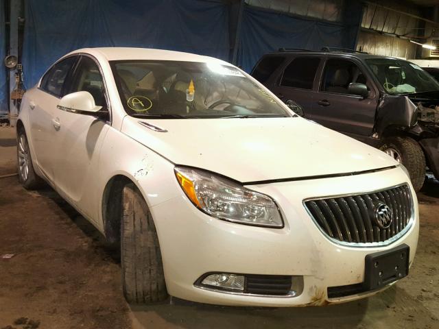 2G4GR5EK8C9138211 - 2012 BUICK REGAL CREAM photo 1