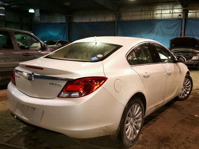 2G4GR5EK8C9138211 - 2012 BUICK REGAL CREAM photo 4