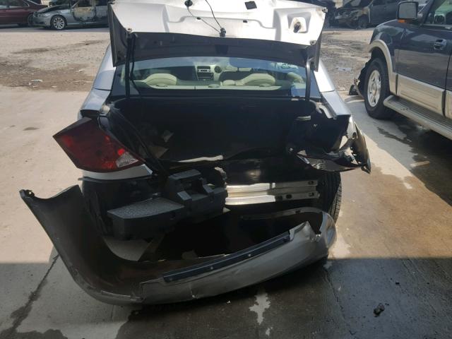 1G8AJ55F26Z147754 - 2006 SATURN ION LEVEL SILVER photo 9