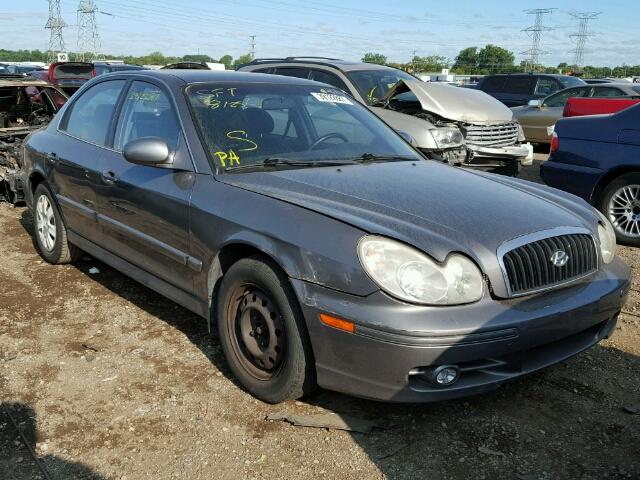 KMHWF25S64A965018 - 2004 HYUNDAI SONATA GL GRAY photo 1