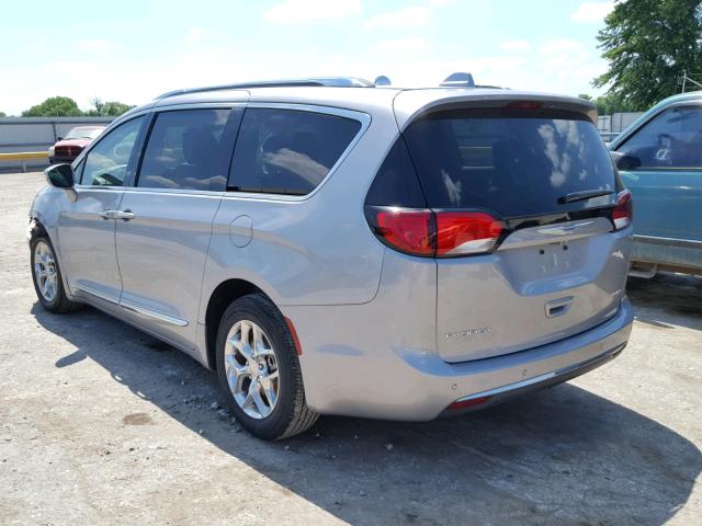 2C4RC1GGXJR185737 - 2018 CHRYSLER PACIFICA L 灰色 照片 3