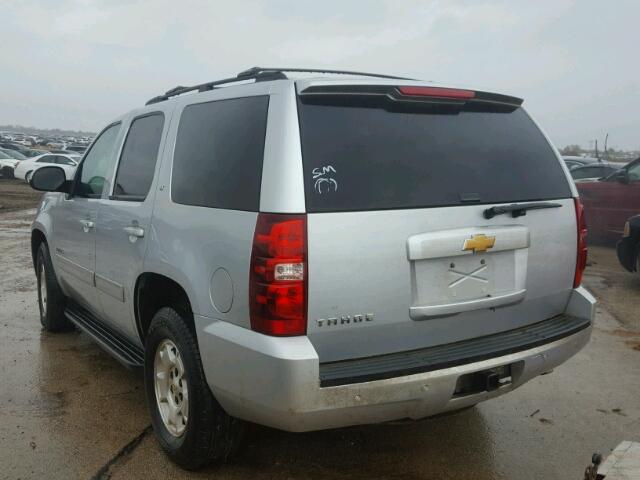 1GNSCBE03DR296225 - 2013 CHEVROLET TAHOE SILVER photo 3