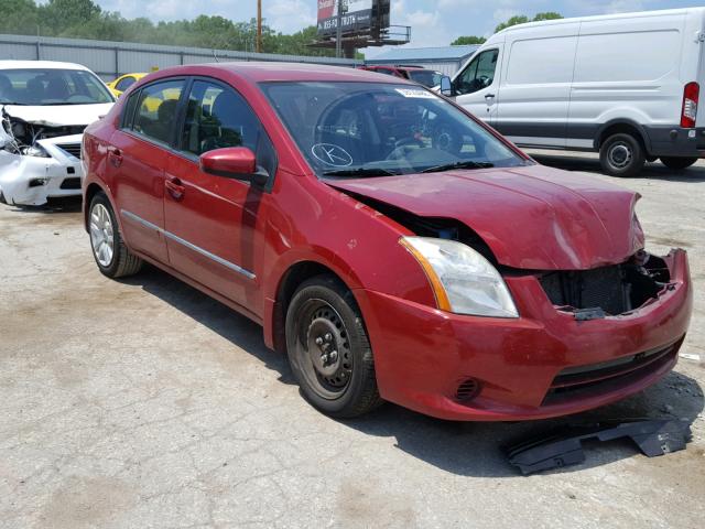 3N1AB6AP0BL612558 - 2011 NISSAN SENTRA 2.0 RED photo 1