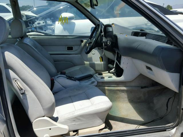 WBAEC8408H3265004 - 1987 BMW 635 CSI AU BLUE photo 5