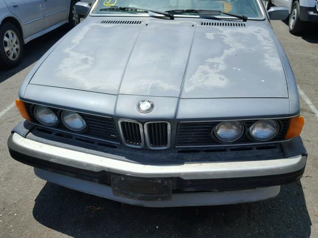 WBAEC8408H3265004 - 1987 BMW 635 CSI AU BLUE photo 7