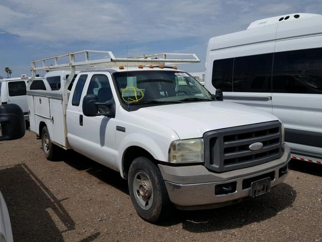 1FDWX34525EC29900 - 2005 FORD F350 SRW S WHITE photo 1