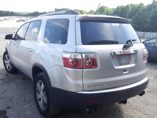 1GKKRRED5CJ350371 - 2012 GMC ACADIA SLT ვერცხლისფერი ფოტო 3