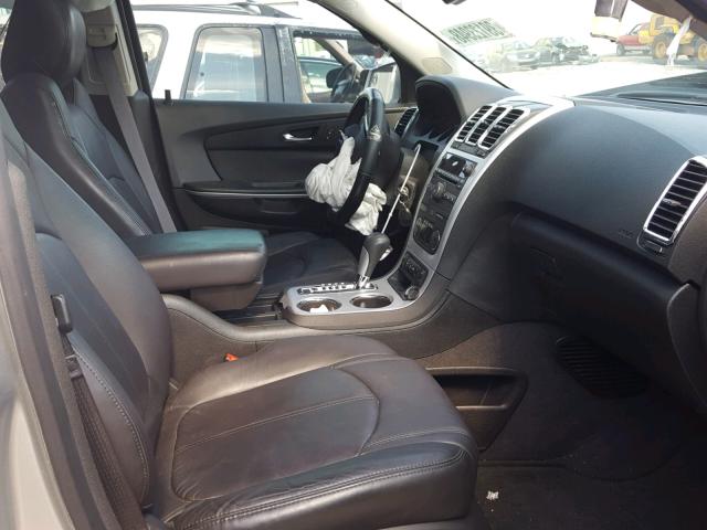 1GKKRRED5CJ350371 - 2012 GMC ACADIA SLT ვერცხლისფერი ფოტო 5