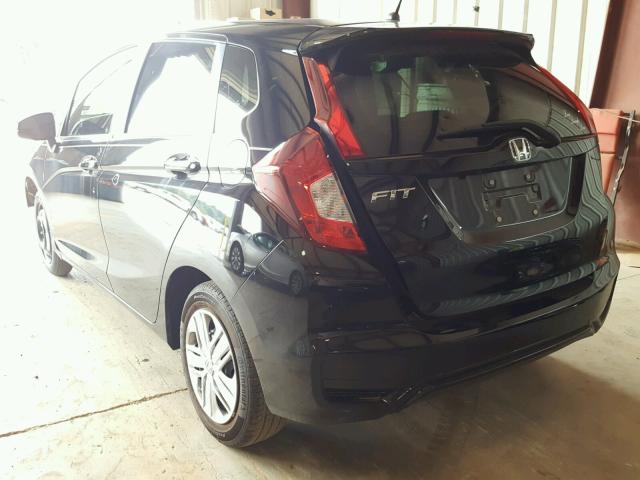 3HGGK5H41KM700656 - 2019 HONDA FIT LX BLACK photo 3