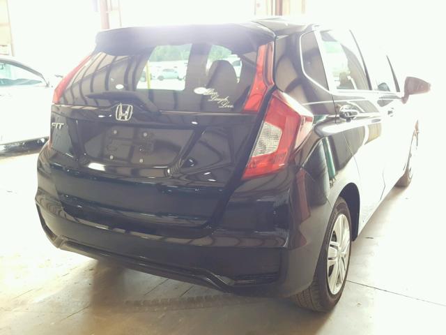 3HGGK5H41KM700656 - 2019 HONDA FIT LX BLACK photo 4