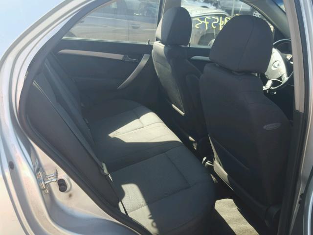 KL1TD5DE2BB125018 - 2011 CHEVROLET AVEO LS SILVER photo 6