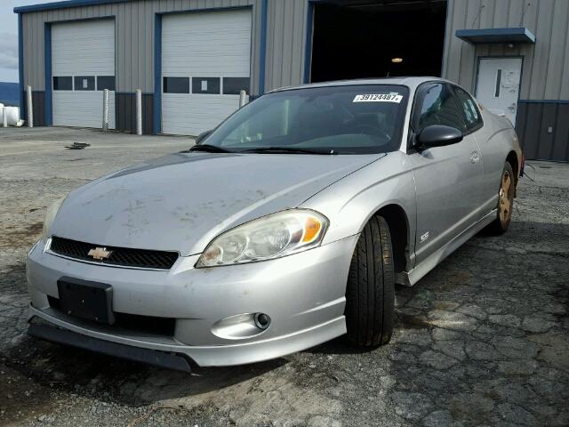 2G1WL16C869204240 - 2006 CHEVROLET MONTE CARL SILVER photo 2