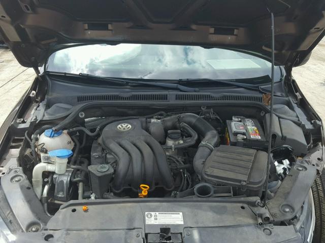 3VW2K7AJ6BM333271 - 2011 VOLKSWAGEN JETTA BASE 棕色 照片 7