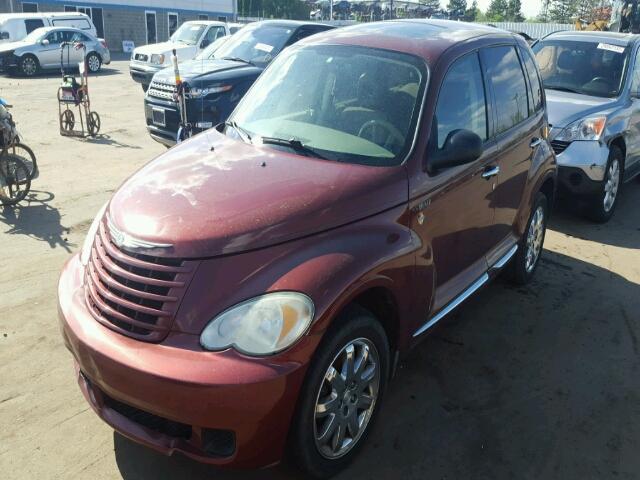 3A8FY48B38T126618 - 2008 CHRYSLER PT CRUISER BURGUNDY photo 2