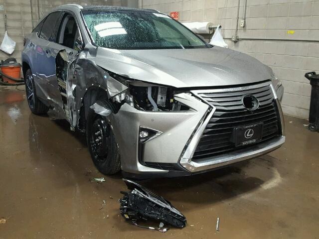 2T2BGMCA5HC015672 - 2017 LEXUS RX GRAY photo 1