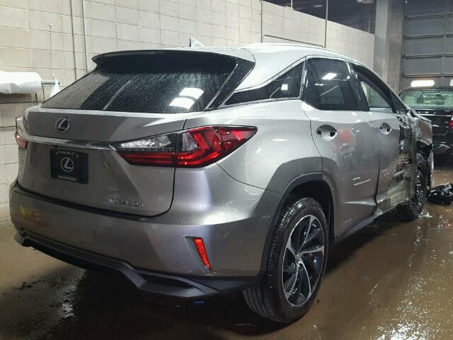 2T2BGMCA5HC015672 - 2017 LEXUS RX GRAY photo 4