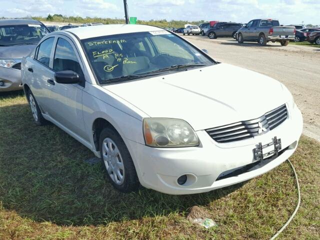 4A3AB26F87E020951 - 2007 MITSUBISHI GALANT WHITE photo 1