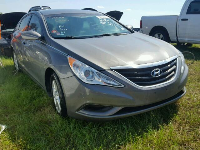 5NPEB4AC4DH712231 - 2013 HYUNDAI SONATA GLS GRAY photo 1