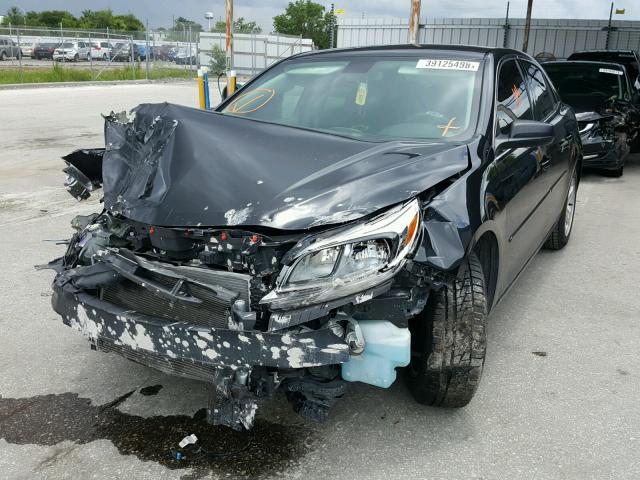 1G11B5SL8EF183096 - 2014 CHEVROLET MALIBU LS BLACK photo 2