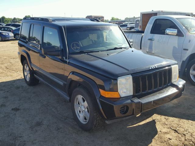 1J8HG48K06C233159 - 2006 JEEP COMMANDER 黑色 照片 1