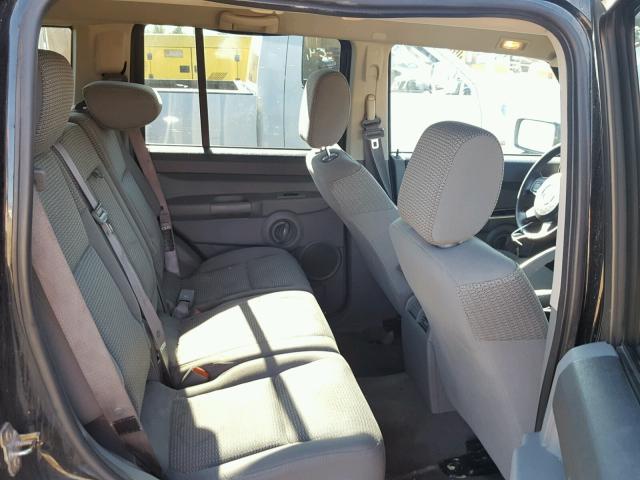 1J8HG48K06C233159 - 2006 JEEP COMMANDER 黑色 照片 6