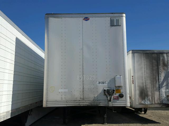 1UYVS2537GP507320 - 2016 UTILITY TRAILER WHITE photo 2