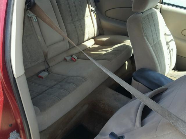 2G1WW12E059319220 - 2005 CHEVROLET MONTE CARL წითელი ფოტო 6