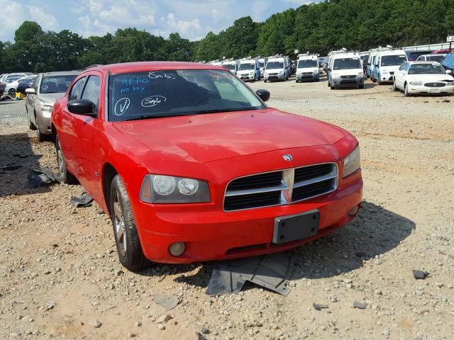 2B3KA33V09H620002 - 2009 DODGE CHARGER SX RED photo 1