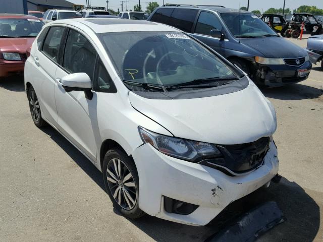 3HGGK5H82FM749986 - 2015 HONDA FIT EX WHITE photo 1