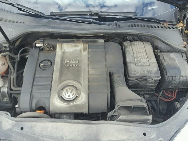 3VWRJ31K18M099701 - 2008 VOLKSWAGEN JETTA BLUE photo 7