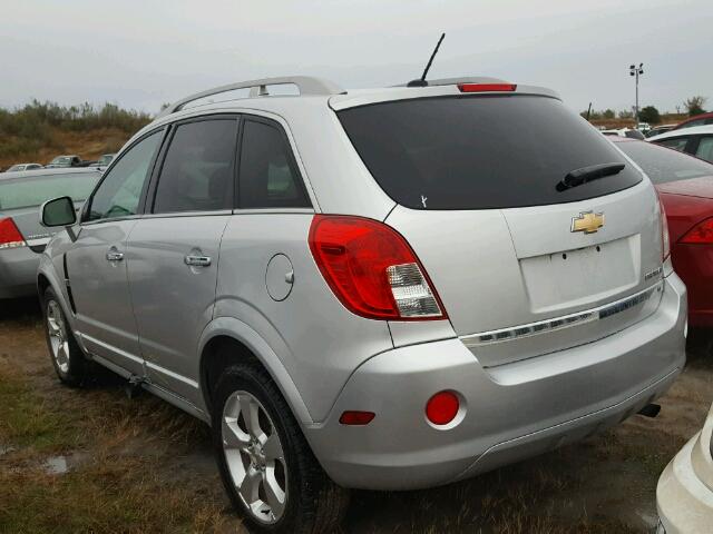 3GNAL3EK4ES618999 - 2014 CHEVROLET CAPTIVA SILVER photo 3