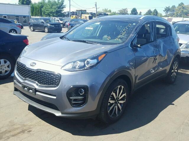 KNDPN3AC8H7073498 - 2017 KIA SPORTAGE E GRAY photo 2