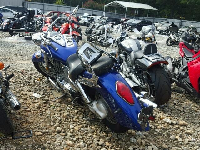 1HFSC52096A309744 - 2006 HONDA VT1300 S BLUE photo 3