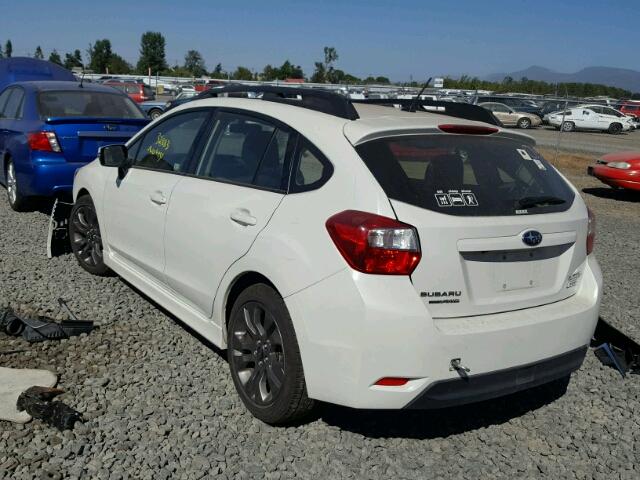 JF1GPAU62F8204894 - 2015 SUBARU IMPREZA SP WHITE photo 3