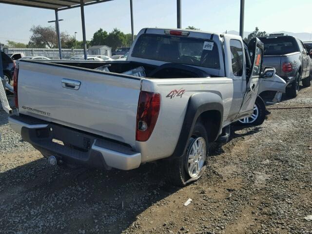 1GCJTCFE6B8119272 - 2011 CHEVROLET COLORADO L SILVER photo 4