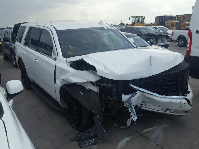 1GNLCDEC5HR182582 - 2017 CHEVROLET TAHOE POLI WHITE photo 1