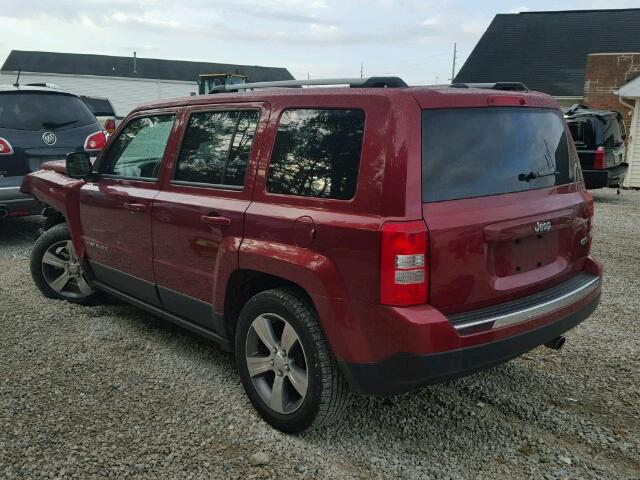 1C4NJPFA4HD134770 - 2017 JEEP PATRIOT LA RED photo 3