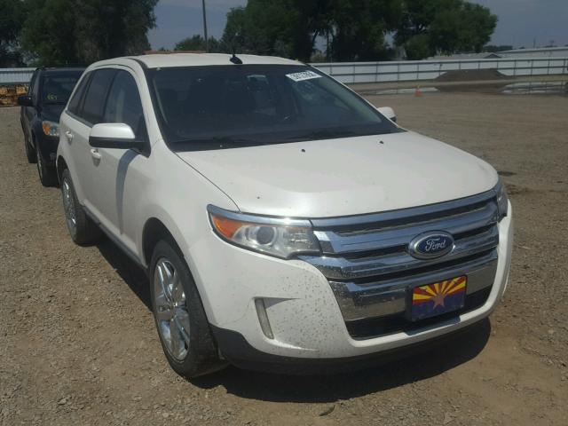 2FMDK3KC8DBA18413 - 2013 FORD EDGE LIMIT WHITE photo 1