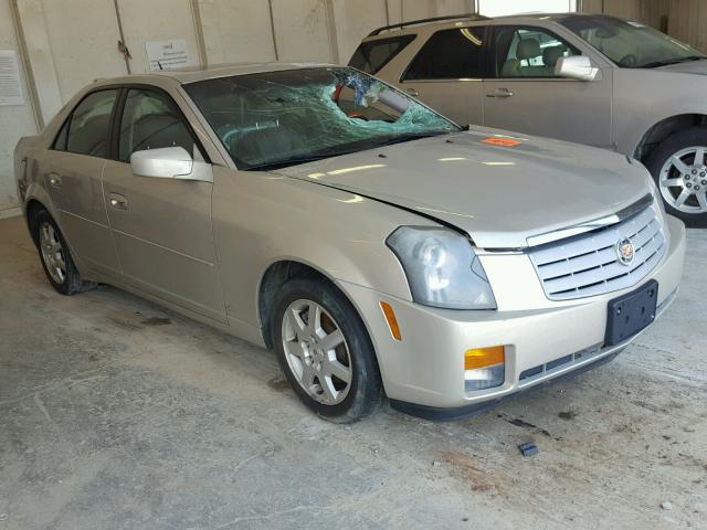 1G6DM57T770197958 - 2007 CADILLAC CTS TAN photo 1