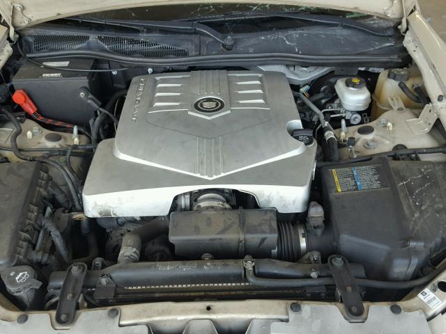 1G6DM57T770197958 - 2007 CADILLAC CTS TAN photo 7