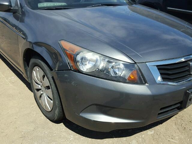 1HGCP263X8A147181 - 2008 HONDA ACCORD LX GRAY photo 9