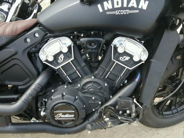 56KMTA00XJ3136029 - 2018 INDIAN MOTORCYCLE CO. SCOUT BOBB BLACK photo 7
