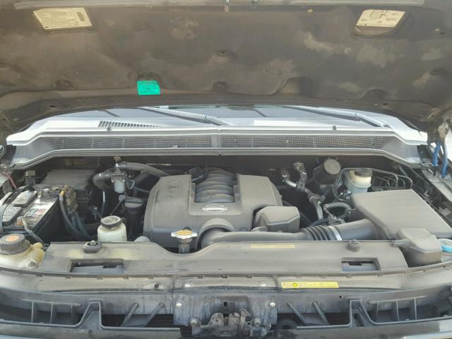 5N1AA08A55N714095 - 2005 NISSAN ARMADA SE BLACK photo 7