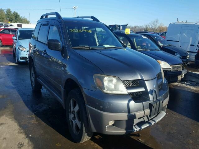 JA4LZ41G53U045481 - 2003 MITSUBISHI OUTLANDER GRAY photo 1