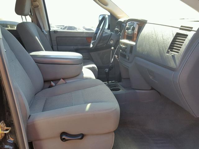 3D7KS28C56G123851 - 2006 DODGE RAM 2500 S BLACK photo 5