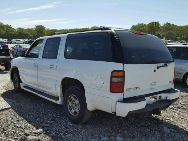 1GKFK66U03J330158 - 2003 GMC YUKON XL D WHITE photo 3