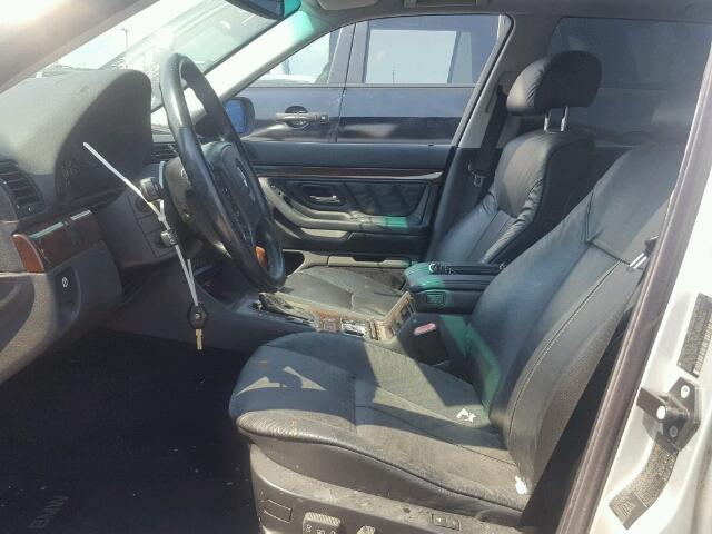 WBAGH83431DP23692 - 2001 BMW 740 IL SILVER photo 5