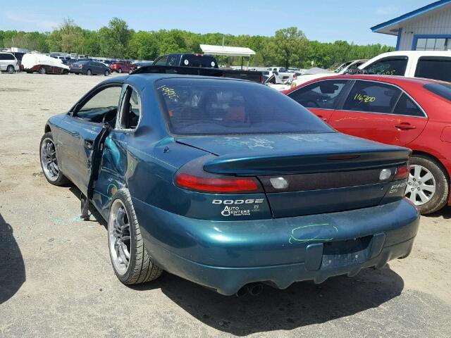 4B3AU52N5XE149628 - 1999 DODGE AVENGER GREEN photo 3