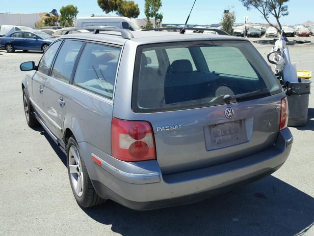 WVWWH63B34E003177 - 2004 VOLKSWAGEN PASSAT GLX 灰色 照片 3